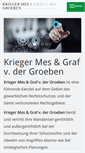 Mobile Screenshot of krieger-mes.de