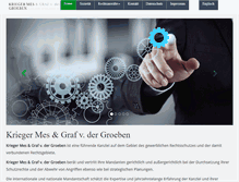 Tablet Screenshot of krieger-mes.de